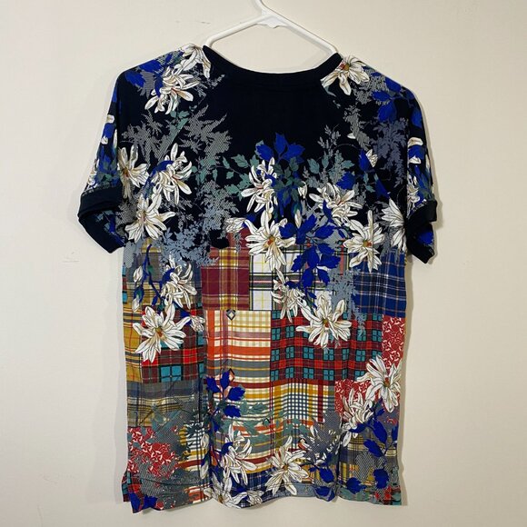 Johnny Was - Ona Raglan Tee, Short-Sleeved - Picture 2 of 3